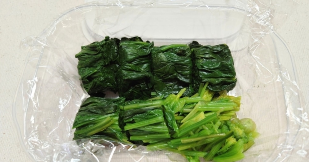 ほうれん草をゆでて冷凍保存 どれくらい日持ちする?